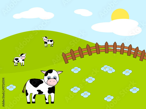 Farm illustration