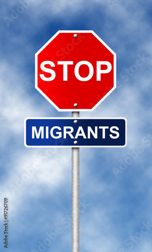 Stop. Migrants