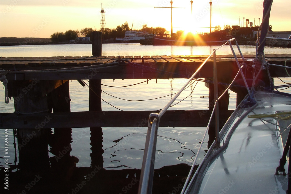 Fototapeta premium Yachting port