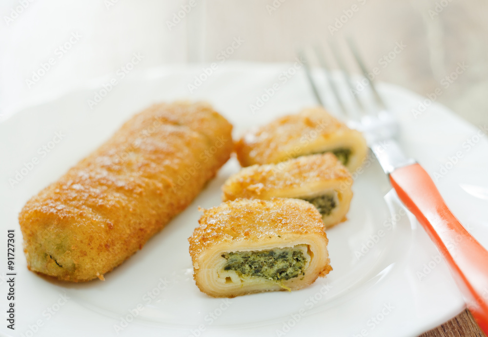 croquettes stuffed with spinach croquettes stuffed with spinach