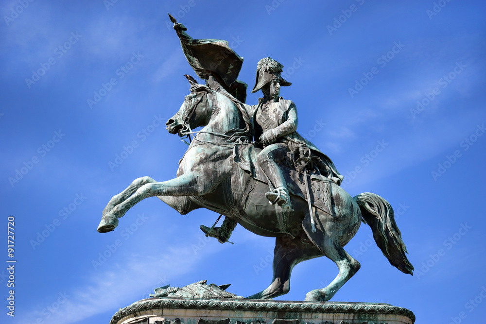 equestrian monument of Archduke Charles, Vienna