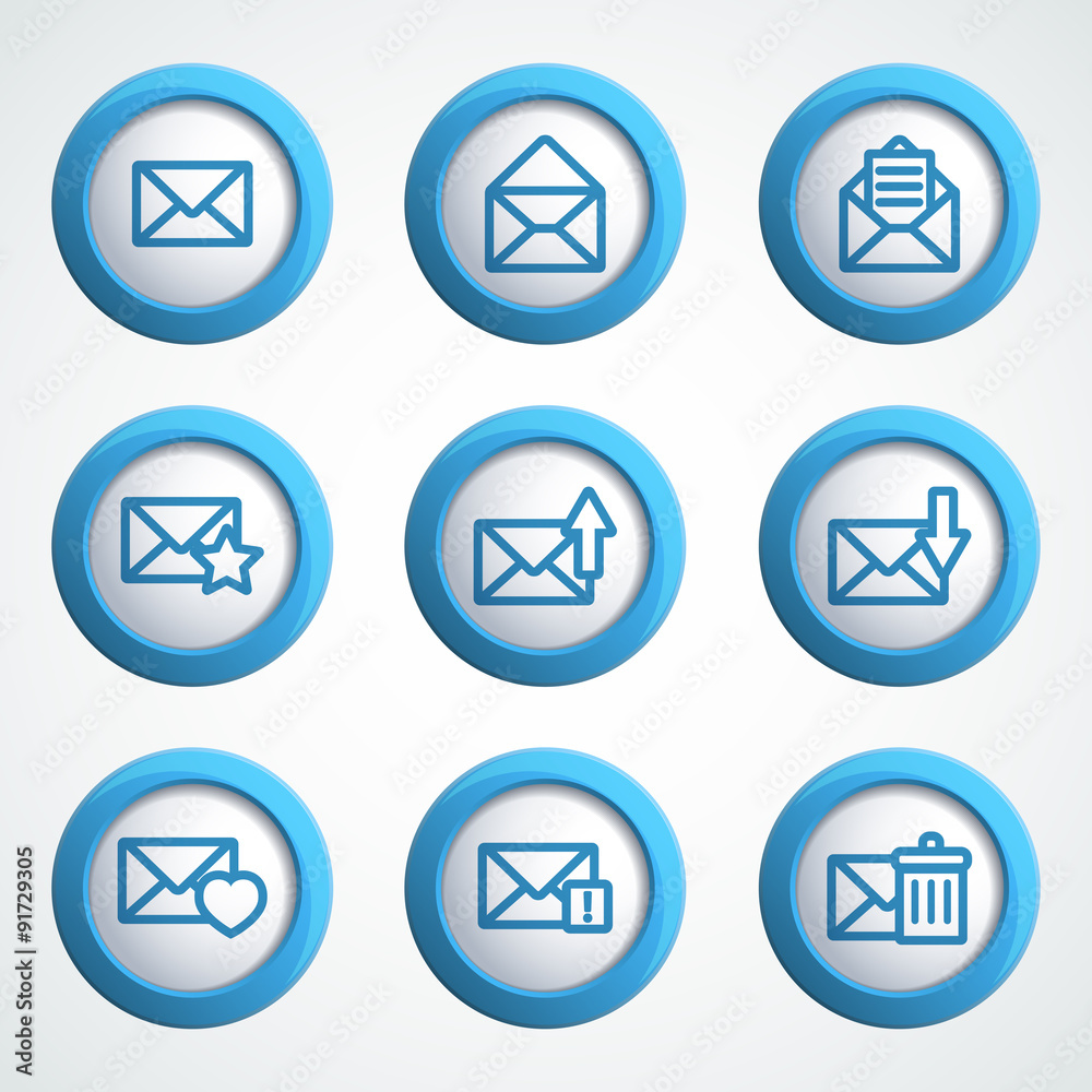 Message icons Message icons