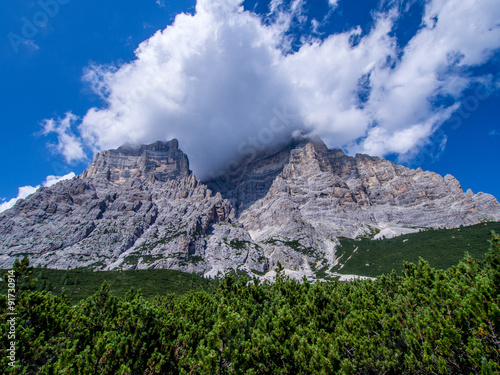 Wallpaper Mural Monte Pelmo and Pelmetto - Dolomites - Italy Torontodigital.ca