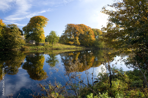 Autumn Reflections on the Tyne photo