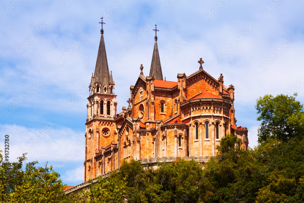 Fototapeta premium Sanctuary of Covadonga