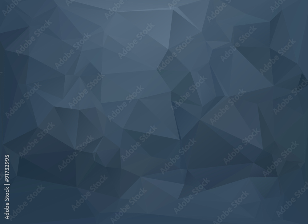 low poly background water blue