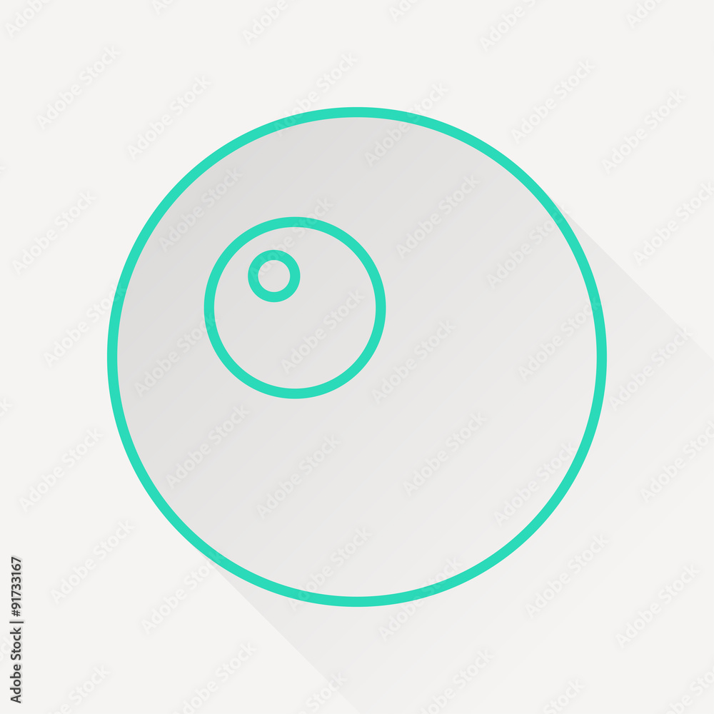 Vector scrambled eggs icon. Vector scrambled eggs icon.