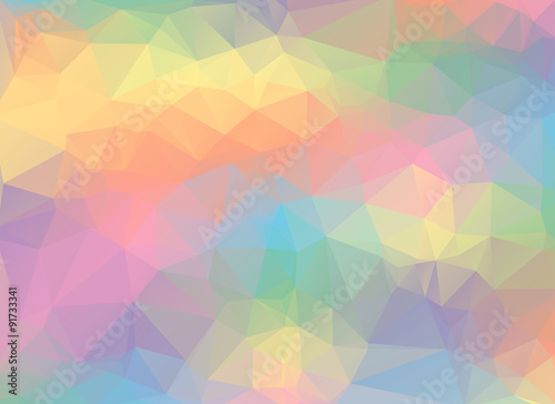 low poly pastel background