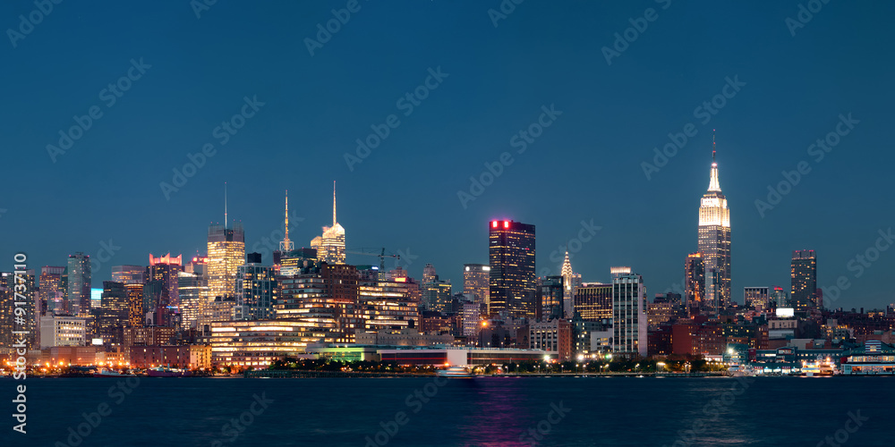 Obraz premium Midtown Manhattan skyline