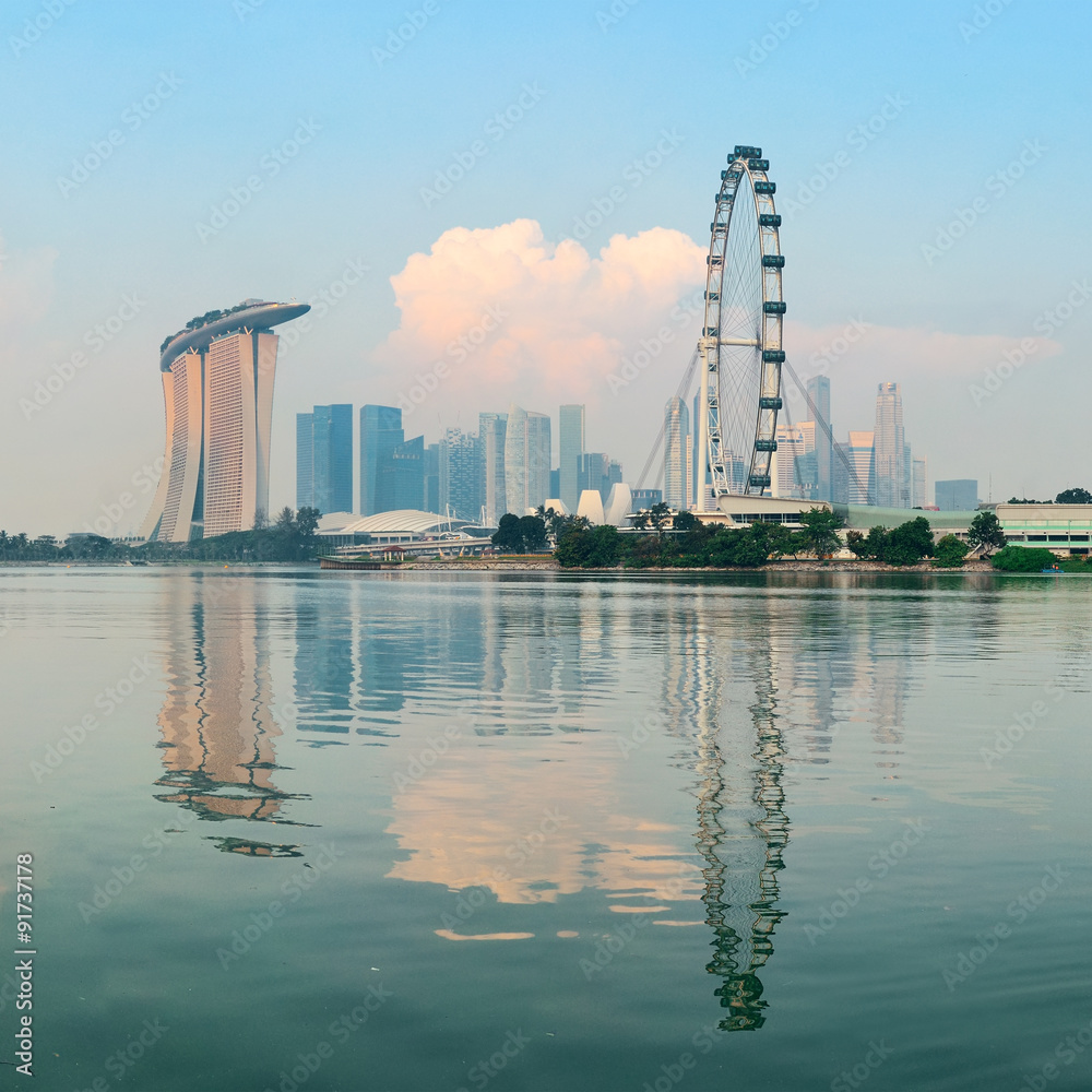 Obraz premium Singapore skyline