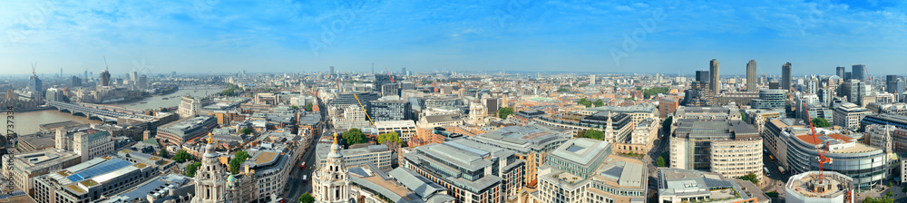 London rooftop view