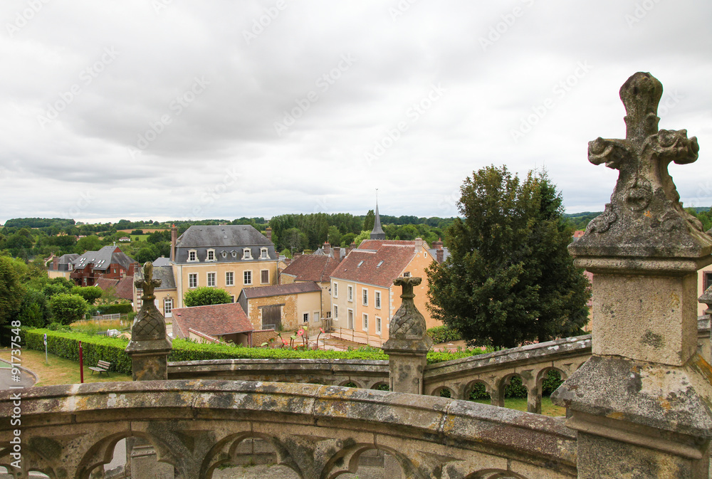 Notre Dame de Montligeon Basilica in La Chapelle Montligeon 