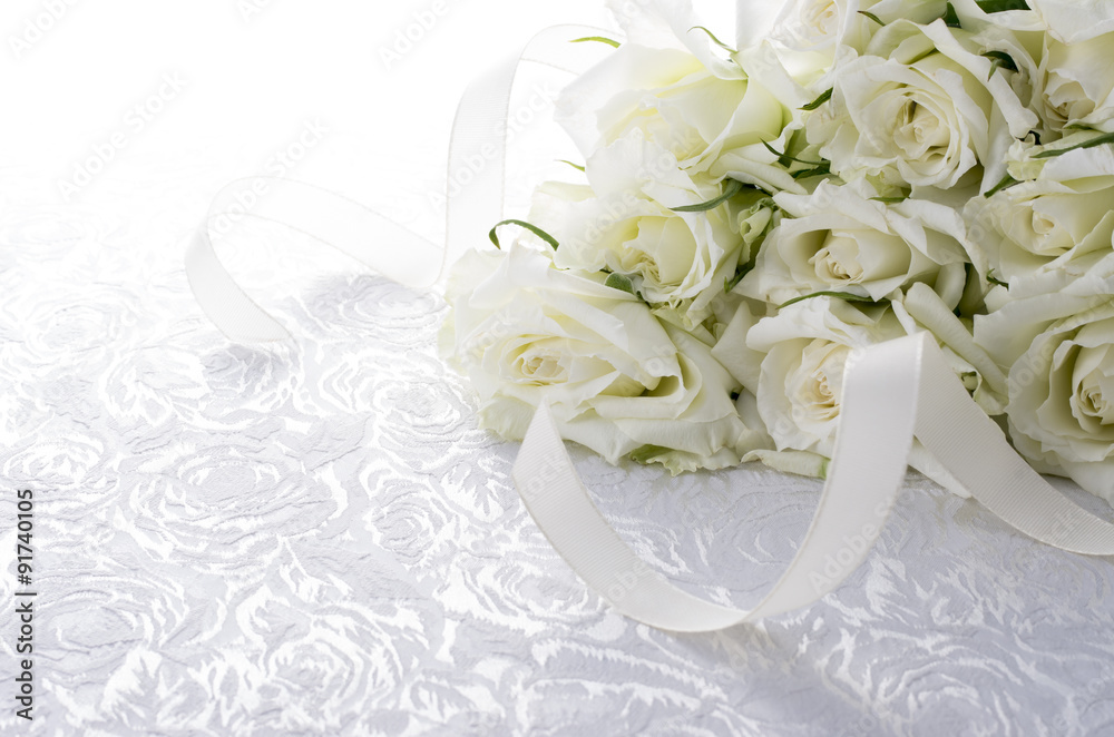 白薔薇 Stock 写真 Adobe Stock