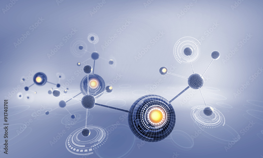 Molecule chain Molecule chain
