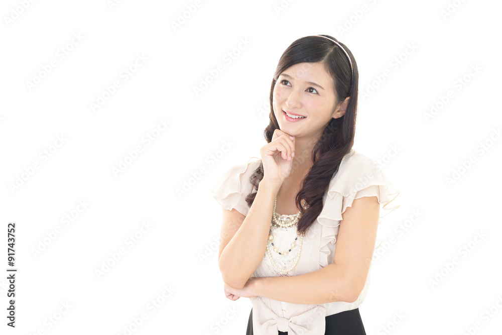 ドレスを着た女性 ドレスを着た女性
