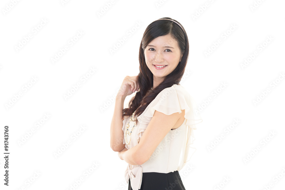 ドレスを着た女性 ドレスを着た女性