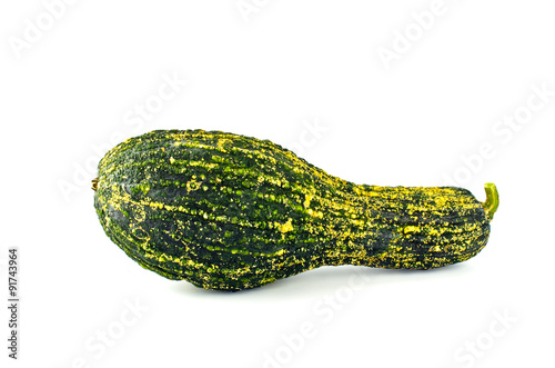winter squash on white background