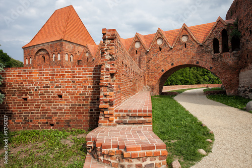 Teutonic Knights Castle in Torun