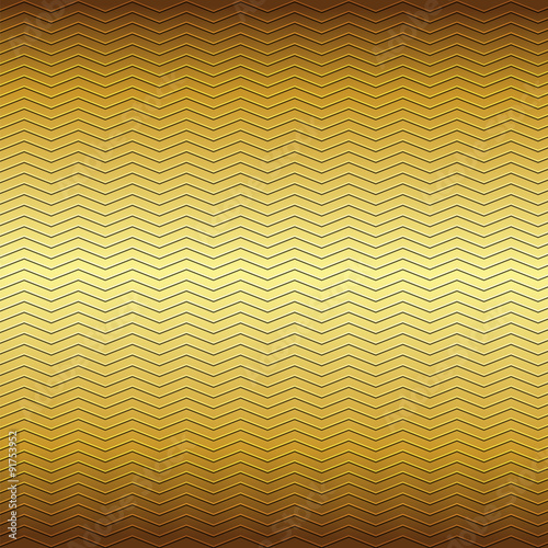 embossing zigzag line on metallic background