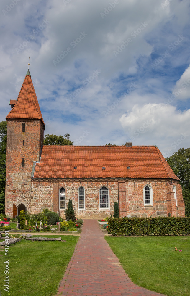 St. Ulrichs church in historical Rastede
