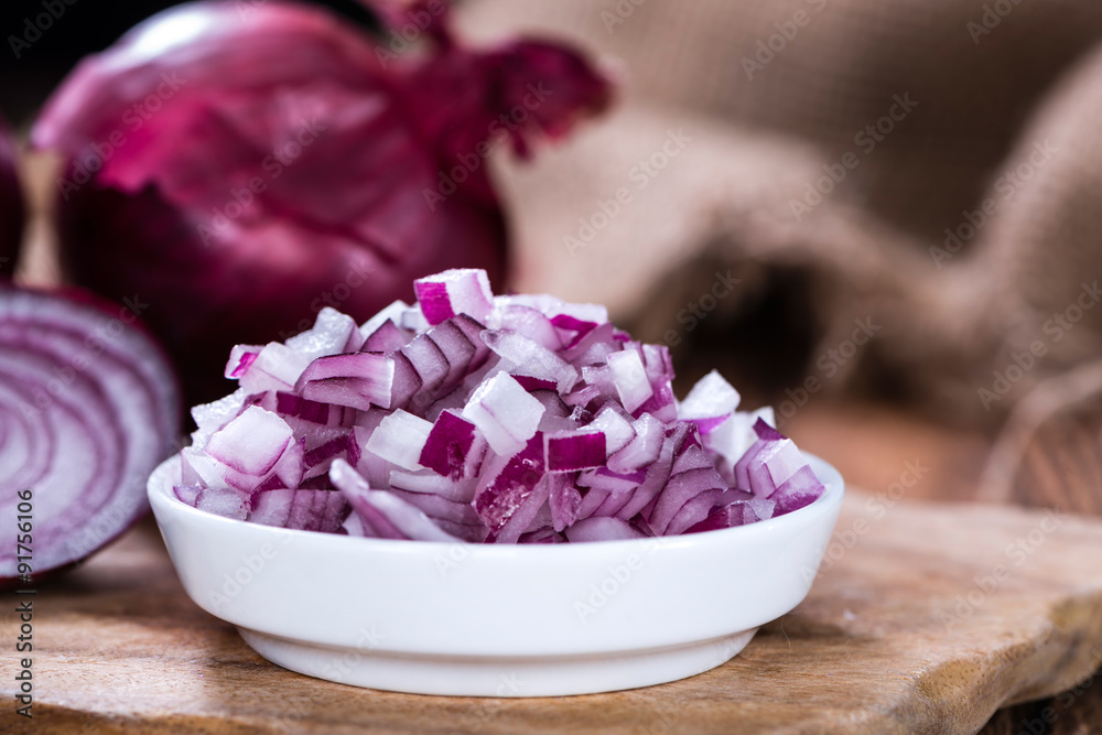 Diced Red Onion Diced Red Onion