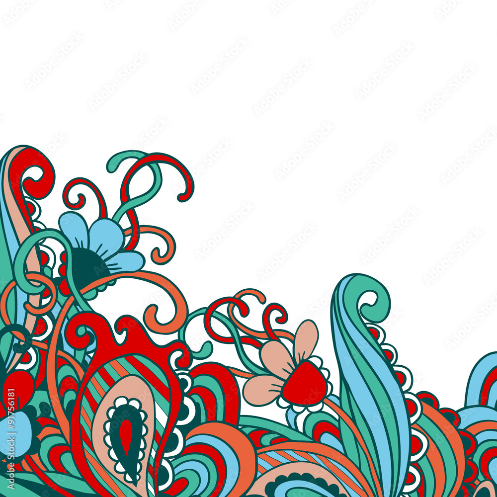 Obraz premium Floral background