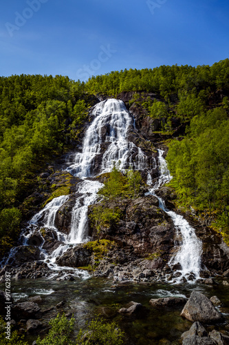 Bratlandsdalen waterfall