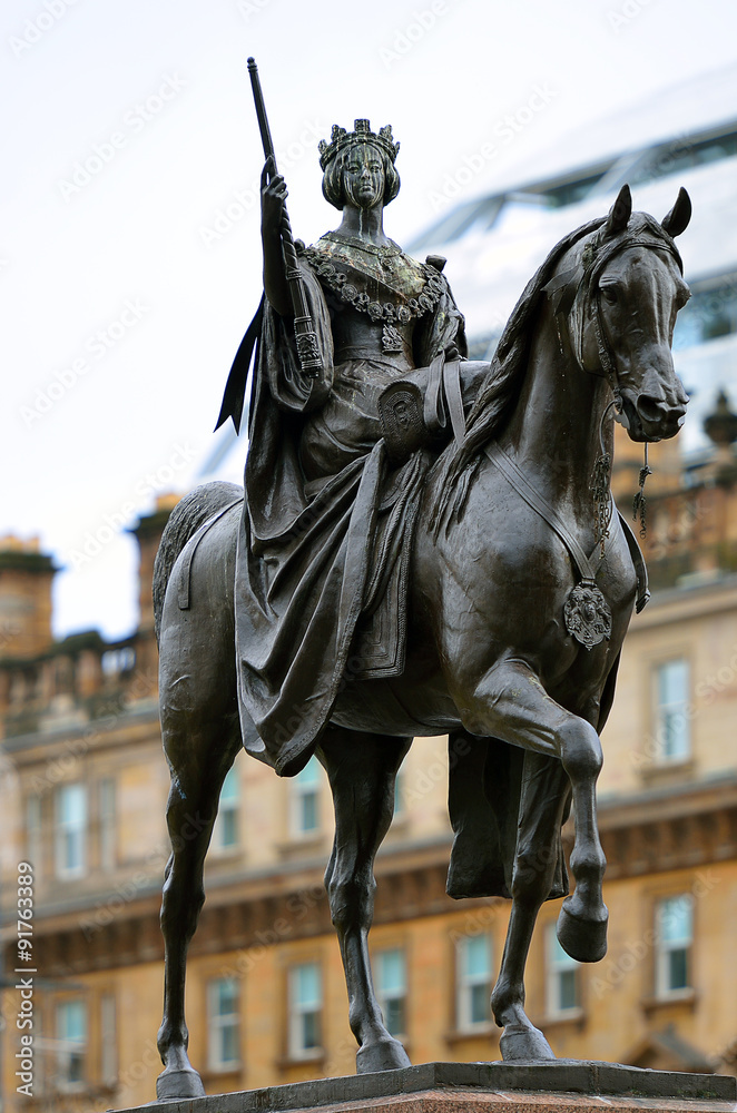 Obraz premium City Chambers in George Square, Glasgow, Scotland..