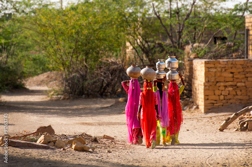 Water Carriers, Rajasthan