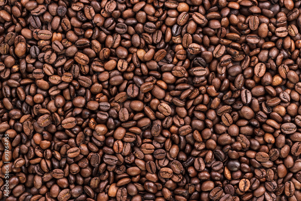 coffee beans on the table background coffee beans on the table background