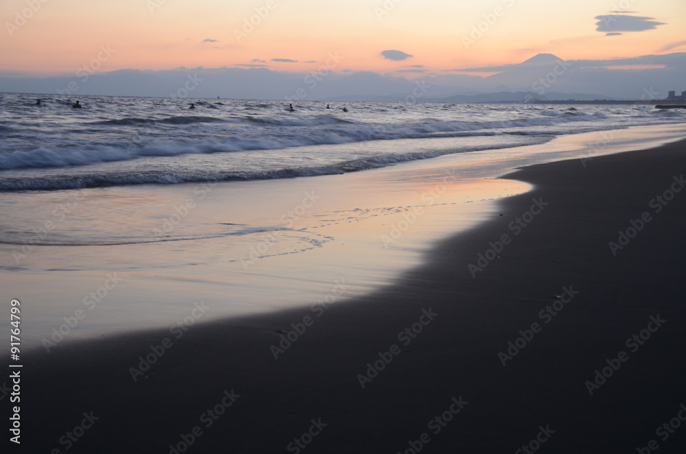 夕日 夕日