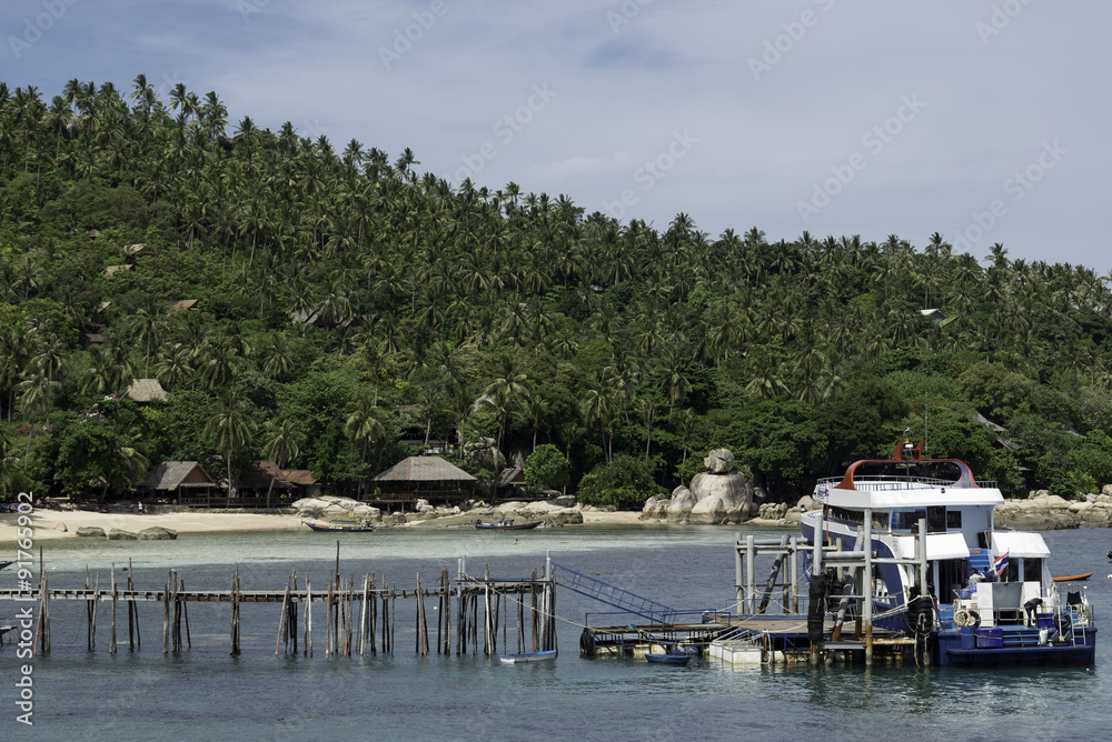 Fototapeta premium Cruise ship / Tao / Thailand