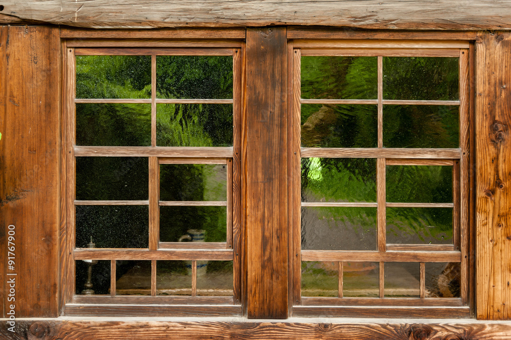 Fototapeta premium Old german timber building.