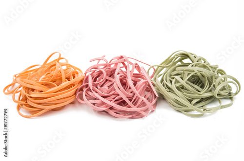 colored pasta