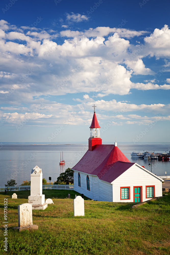 Obraz premium Tadoussac Chapel