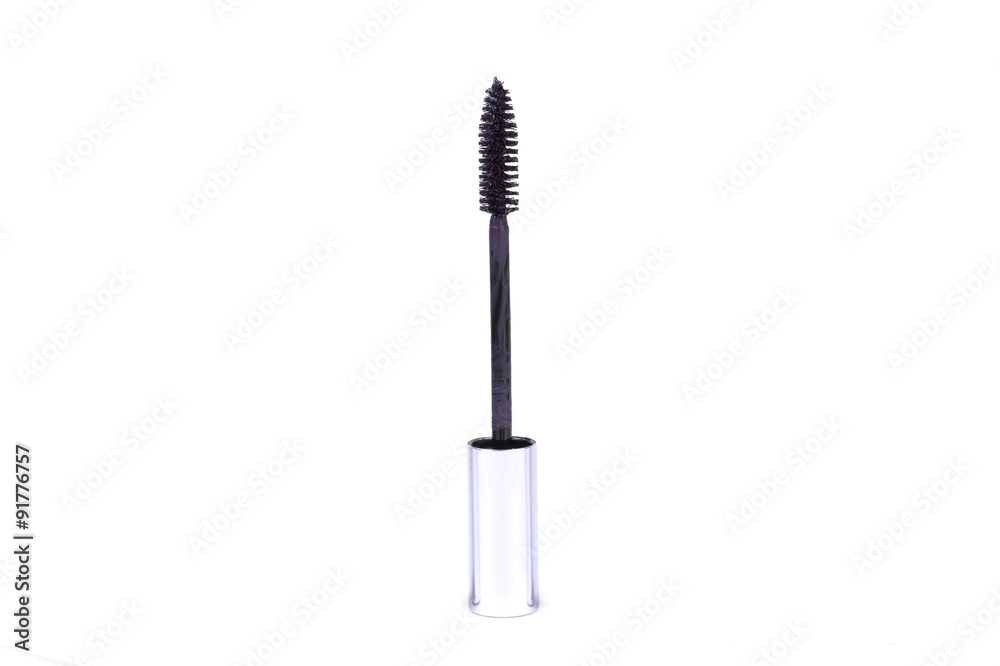 Mascara closeup on white Mascara closeup on white