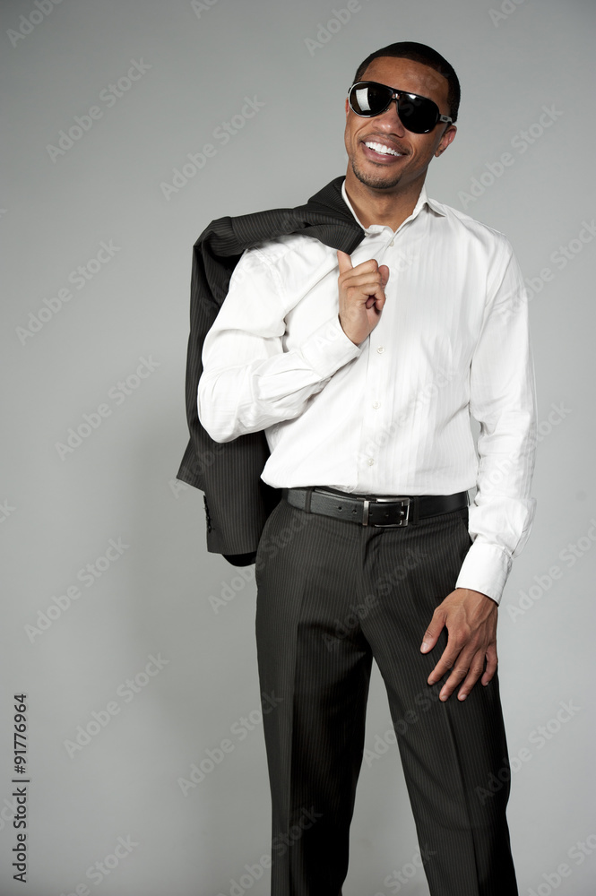 Fototapeta premium Formal African American Male
