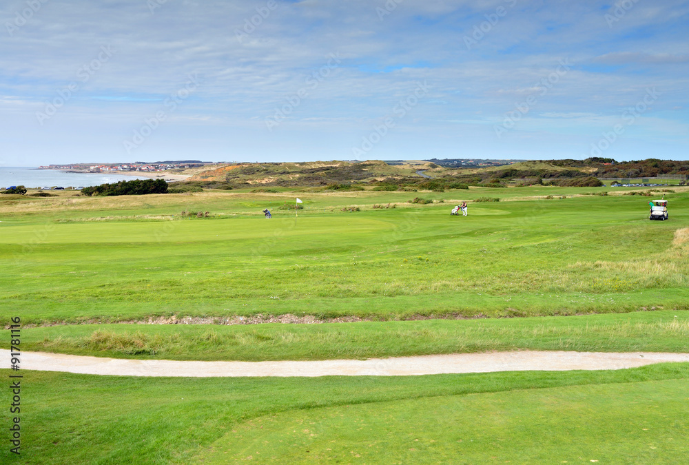 Naklejka premium golf de WIMEREUX