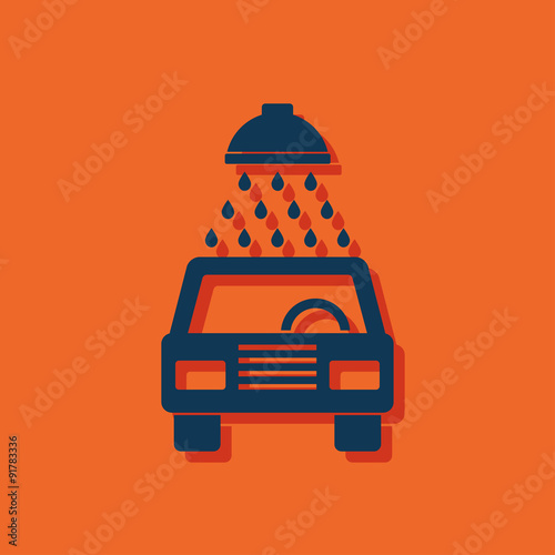 icon of car wash