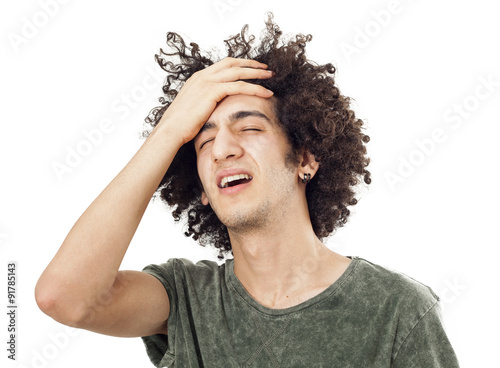 Fotografija Regretful young man