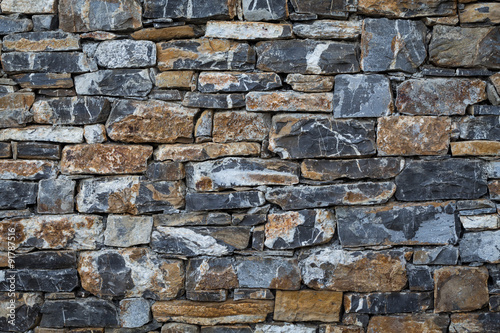 wall of stones as a texture