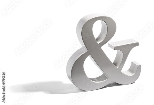 Ampersand symbol photo