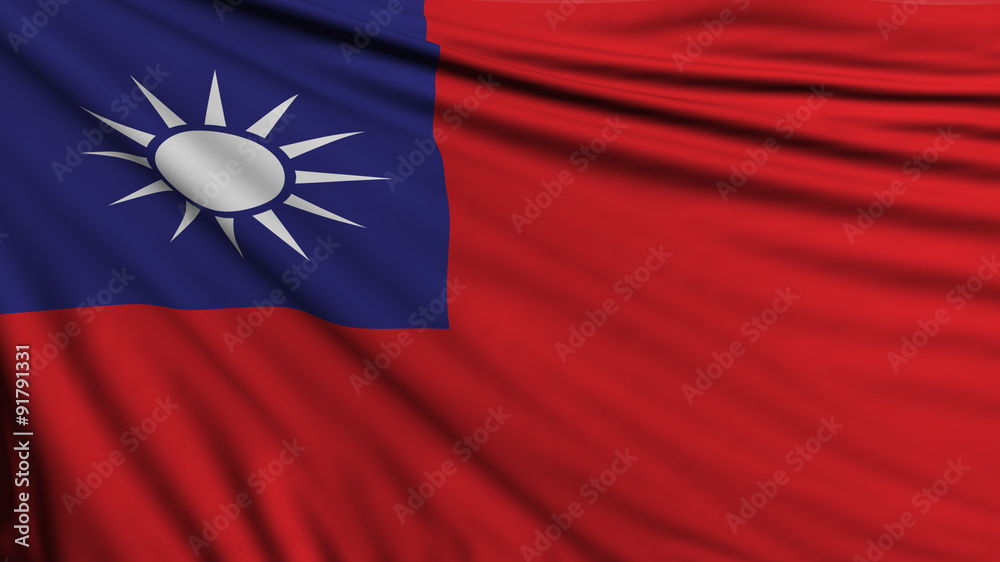 Taiwan Flag, Taiwanese Background,  Asia