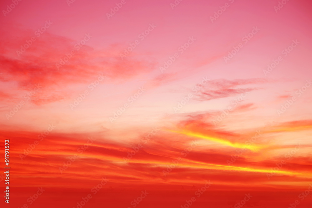 Summer sky sunrise sunset background