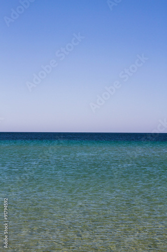 The beach of the Black Sea in the Crimea in the summer © Viktoriya09