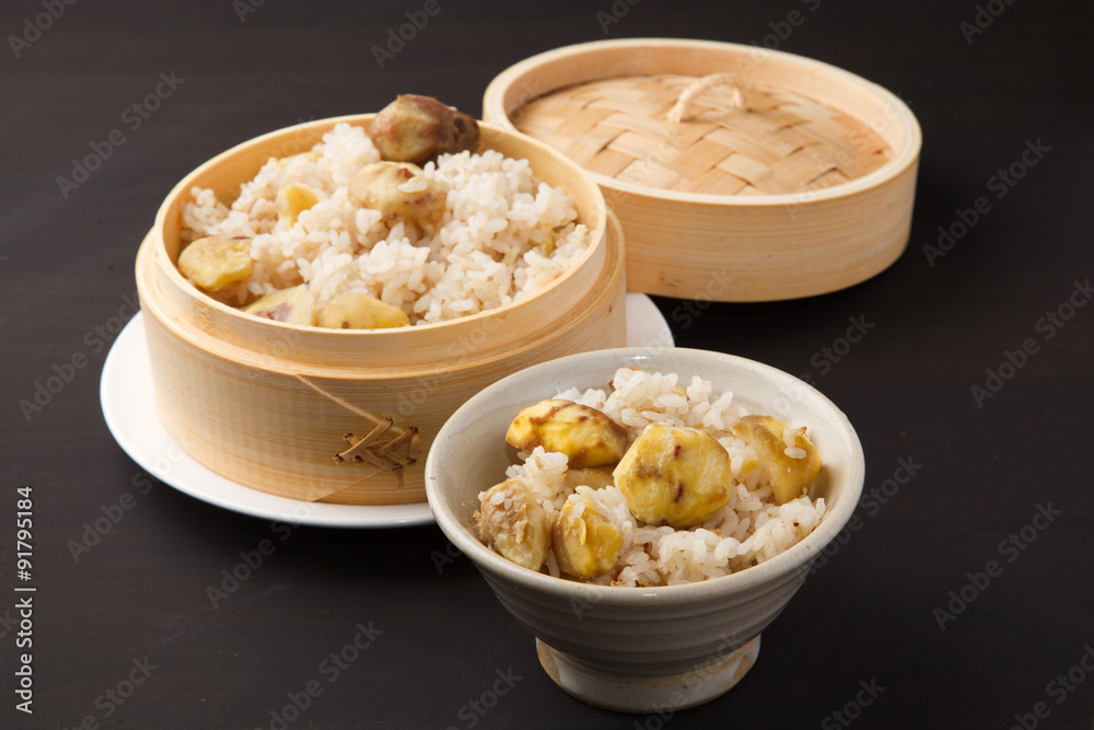 栗ご飯 栗ご飯