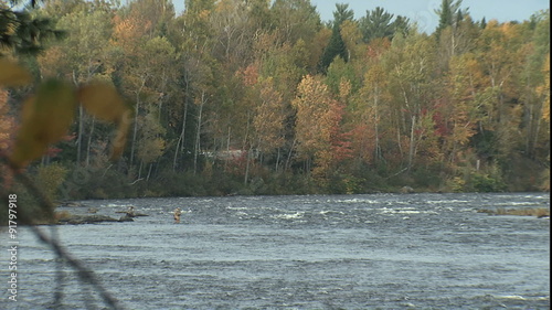 MS angler in Kennebec river Maine, ZM out