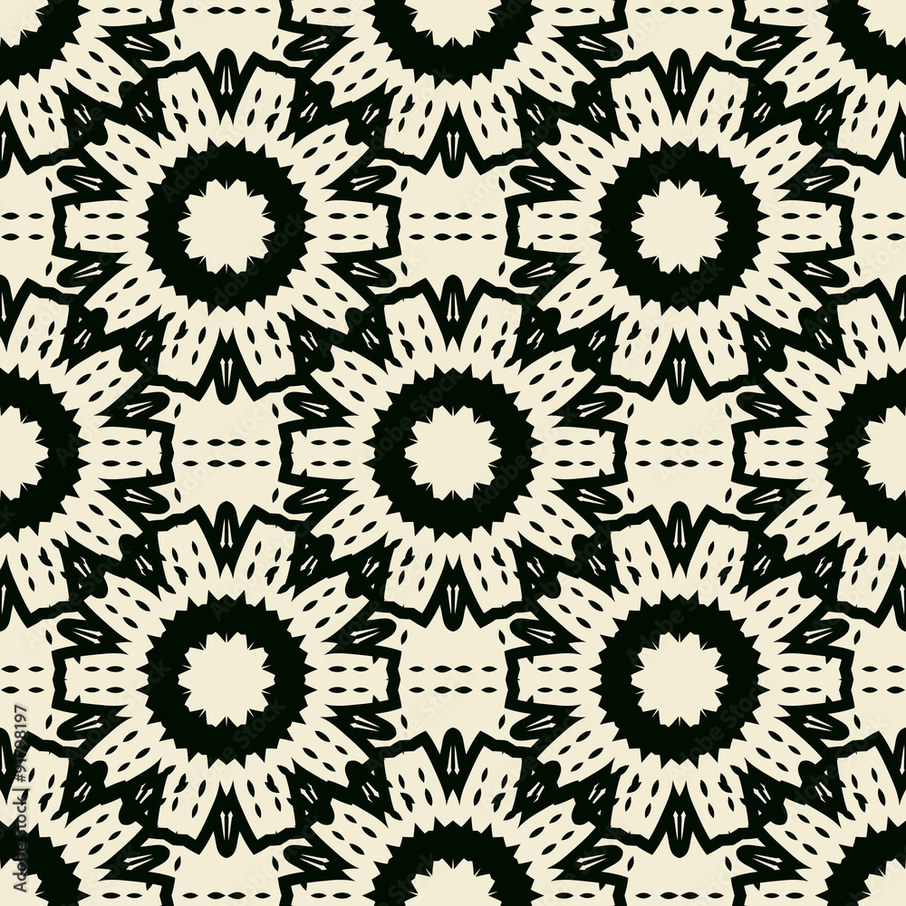 Abstract Stylized lowers Seamless Wallpaper. Abstract Stylized lowers Seamless Wallpaper.