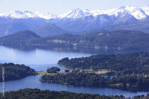 Views of Nahuel Huapi  San Carlos de Bariloche  Patagonia  Argentina National Park