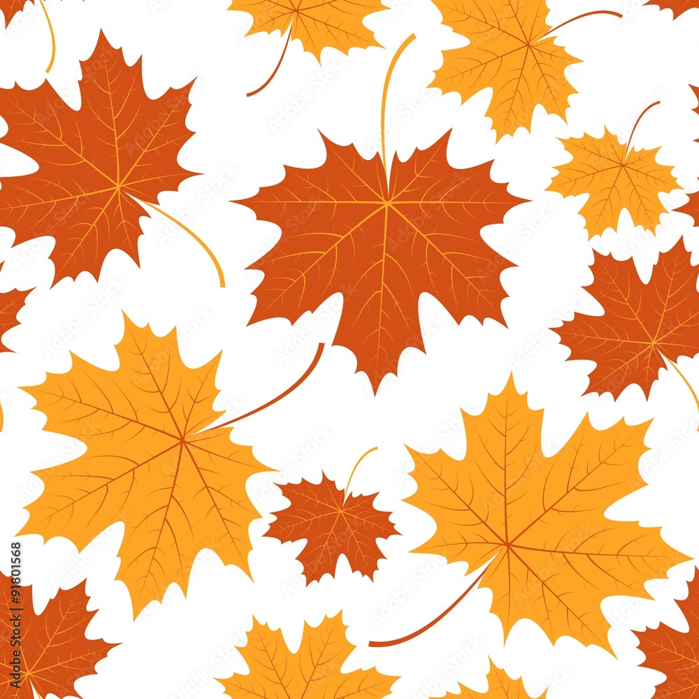 Autumn Leafs Seamless Pattern Autumn Leafs Seamless Pattern